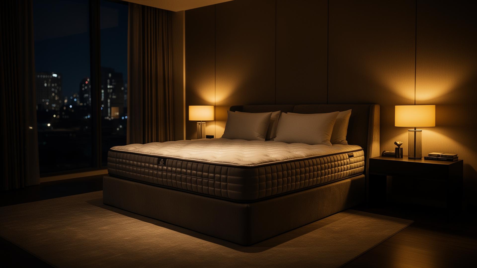 Colchão Orto Premium em quarto de luxo